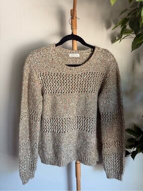 Vintage Orvis Brown Knit Sweater Women’s Size Small